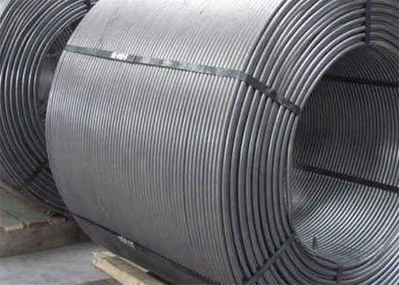 Deoxidizer Desulfurizer Silicon Calcium Alloy Cored Wire SiCa Cored Wire
