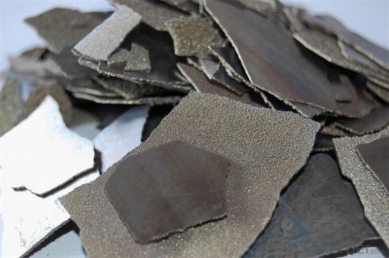99.5% 2cm Electrolytic Manganese Metal Flakes EMM Additive Alloy Elements