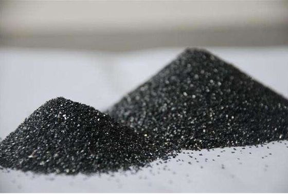 SiC98 3mm Black Silicon Carbide Grains Deoxidizer Corrosion Resistance