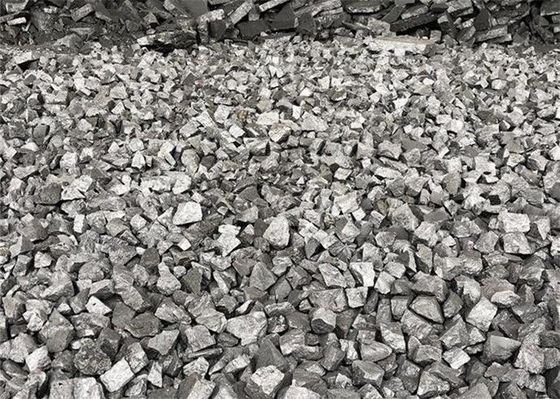 Casting Iron ISO9001 Ferro Alloy Metal Silver Gray Ferro Silicon 75