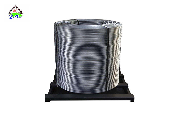 Deoxidizer Desulfurizer Silicon Calcium Alloy Cored Wire SiCa Cored Wire