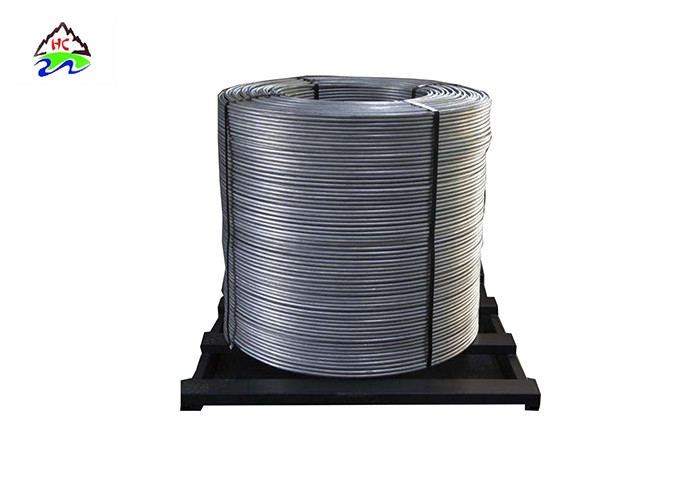 Deoxidizer Desulfurizer Silicon Calcium Alloy Cored Wire SiCa Cored Wire
